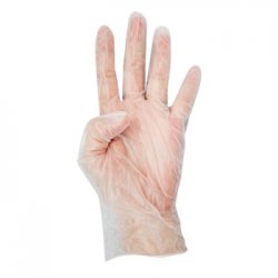 Luvas Vinil Tamanho S s/ Pó 100un 6841032