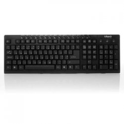 Teclado Multimédia Basic USB-A Preto LTLFKEY024