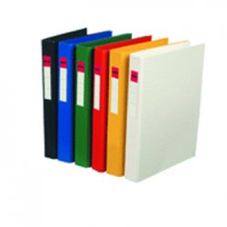 Pasta Arquivo L/E Plástico 310x227mm 2 Argolas Vermelho SME4206432