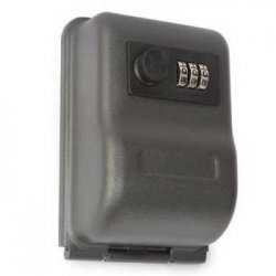 Cofre 100x146x58mm para Chaves com Código Perel Preto VELBG80055