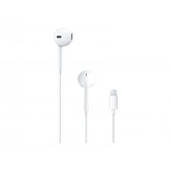 MWTY3ZM/A Apple EarPods - Auscultadores intra-aurais com microfonoe - botão de orelha - com cabo - Lightning