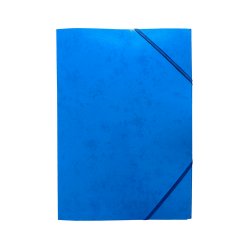 Pasta Cartão c/Elásticos A3 3 Abas Azul 1008106