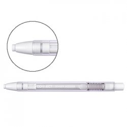 Borracha Tipo Caneta c/Suporte e Clip Connect Branco-1un 11155083