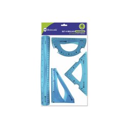 Conjunto Geometria Flexível Set 4 Peças Cores Sortidas 1931057