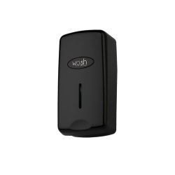 Saboneteira Enchimento Plástico Wosh Preto 1L 6821055