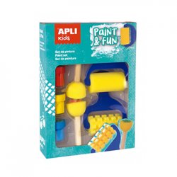 Conjunto Pinturas Apli Kids Paint & Fun APL15135