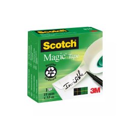 Fita Adesiva 19mmx33m Scotch Magic 810 Rolo 1un MMM810A