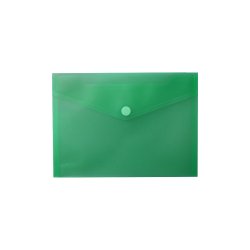 Bolsa Envelope A5 Fecho Velcro Plástico Verde Mate 1003868
