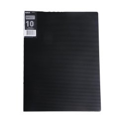 Pasta c/10 Bolsas 20 Páginas Catálogo Eagle A4 Preto 100EA9001AK/50