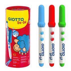 Marcador Feltro 010un Giotto Be-Be Copo 130469500