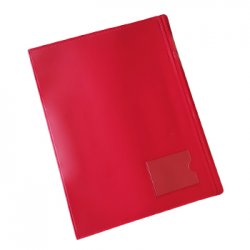 Dossier Plastico A4 c/Mola 134PL Vermelho Opaco 170Z19336