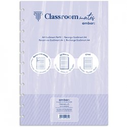 Recarga Caderno EcoSmart Ambar A4 Pautado 50Fls 173300300121