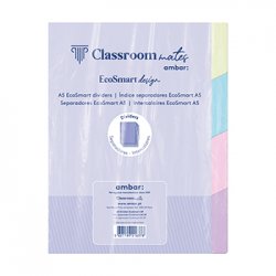 Separadores Caderno EcoSmart Ambar A5 4un 173400050021