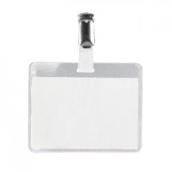 Porta-Nomes Horizontal 90x60mm Mola 25un 1901005