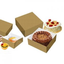 Caixa Cartolina Kraft 13,5x11,7x5,4cm 100un 6621072