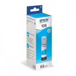 Tinteiro Epson 106 Azul C13T00R240 70ml 5000 Pág. EPSC13T00R240