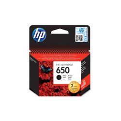 Tinteiro HP 650 Preto CZ101A 6,5ml 360 Pág. HPCZ101A