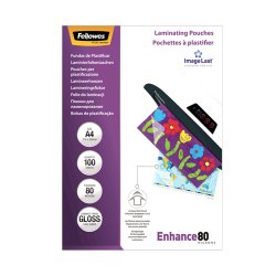 Bolsas de Plastificar A4 216x303mm 80mic 100un 1002032