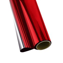 Papel Metalizado 1x3m Vermelho Rolo 12312721