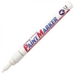 Marcador Permanente Médio Artline EK440 1,2mm Branco 1un 1301620