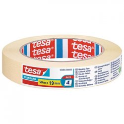 Fita Adesiva Crepe 19mmx50m Tesa Stantard 5085 156508502