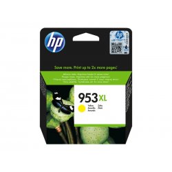F6U18AEBGY HP 953XL - 18 ml - Alto Rendimento - amarelo - original - blister - tinteiro - para Officejet Pro 77XX, 82XX, 87XX