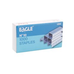 Agrafos 10 Eagle (2/10 Folhas) Cx1000un 155EA1004