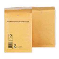 Envelope Almofadado 100x165mm Kraft 75g Nº000 1/A 1un 16122830001