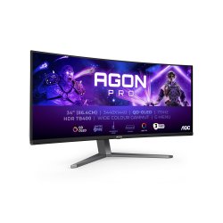 AG346UCD AOC AGON PRO AG346UCD - Monitor OLED - gaming - curvo - 34" - 3440 x 1440 @ 175 Hz - 15000000:1 - DisplayHDR 400 True 