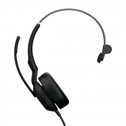25089-899-799 Jabra Evolve2 50 MS Mono - Auscultadores - no ouvido - com cabo - cancelamento de ruído activo - USB-C, USB-A - C