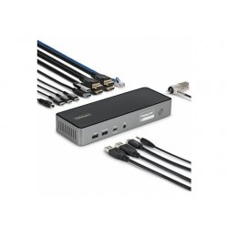 DK30C2DPEPRUE Triple-Monitor USB-C Dock 140W PD