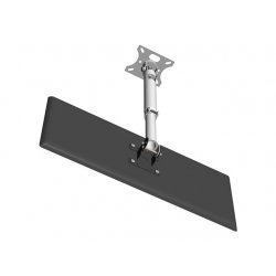 VFM-C1X1/2 Vision - Kit de montagem (montagem no tecto, placa VESA) - para painel liso - aço - branco, preto - tamanho de tela:
