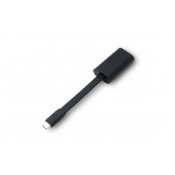 DELL-SA224-BK Dell SA224 - Adaptador de rede - USB-C - Gigabit Ethernet de 10M/100M/1G/2.5 x 1