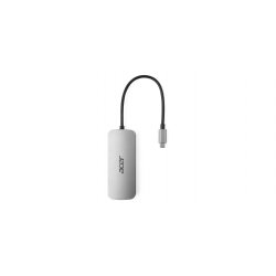 HP.DSCAB.018 Acer 7-In-1 Type-C Dongle - Estação de engate - USB-C - HDMI - para Aspire C 24, 27, Aspire S 32, SpatialLabs View