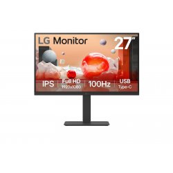 27BA750-B LG 27BA750-B - Monitor LED - 27" - 1920 x 1080 Full HD (1080p) @ 100 Hz - IPS - 250 cd/m² - 1300:1 - 5 ms - HDMI, Dis