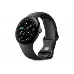 GA09962-EU Google Pixel Watch 4 - 45 mm - alumínio preto mate - relógio inteligente Com banda ativa - fluorelastômero com reves