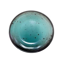 Prato 21.5x2.5cm Melamina Redondo TERRACOTA Azul 1un PERPMEL000239