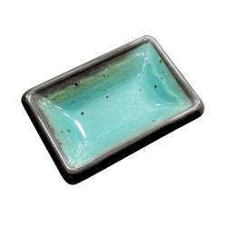 Molheira 8.8x6.1x2.5cm Melamina Quadrada TERRACOTA Azul 1un PERPMEL000303