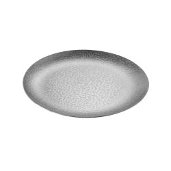 Prato 26cm Raso Redondo Texturado ACERO INOx 1un PERPVAI000012