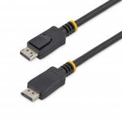 DISPL5M StarTech 5m Long DisplayPort 1.2 Cable with Latches DisplayPort 4k - Cabo DisplayPort - DisplayPort (M) para DisplayPor