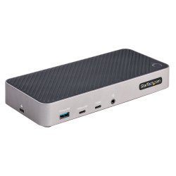 116E-USBC-DOCK Startech USB-C Triple Monitor Docking Station - HDMI/DP Triple 4k USB-C Dock - 5x USB Hub - GbE - 100W PD - Univ