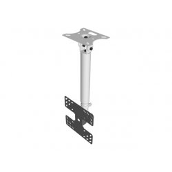 VFM-C2X2/2 Vision - Kit de montagem (montagem no tecto) - para painel liso - aço - branco, preto - tamanho de tela: 32"-50"