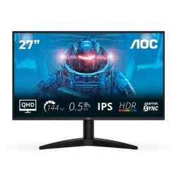 Q27B36X AOC Q27B36X - B36 Series - monitor LCD - 27" - 2560 x 1440 QHD @ 144 Hz - IPS - 300 cd/m² - 1500:1 - HDR10 - 0.5 ms - H