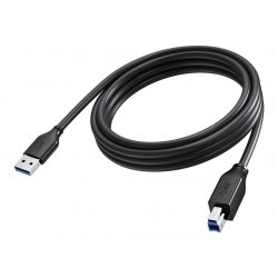 TC 3MUSB3.0/BL Vision - Cabo USB - USB Tipo A (M) para USB Type B (M) - USB 3.0 - 3 m - preto