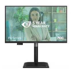 24P4U AOC 24P4U - Monitor LED - 24" - 1920 x 1080 Full HD (1080p) @ 120 Hz - IPS - 1500:1 - 4 ms - HDMI, DisplayPort - altifala