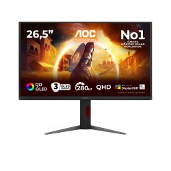 Q27G4ZD AOC Gaming Q27G4ZD - Monitor OLED - gaming - 27" (26.5" visível) - 2560 x 1440 QHD @ 240 Hz - 1000 cd/m² - 15000000:1 -