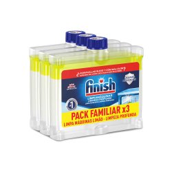 Limpa Máquinas Loiça Finish Limão 3x250ml 6831579