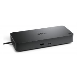 DELL-WD25Z Dell Pro Dock WD25Z - Estação de engate - USB-C - HDMI, 2 x DP, USB-C - 1GbE, 2.5GbE - 180 Watt - BTO - com 3 Anos d