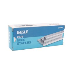 Agrafos 26/6 Eagle (2/20 Folhas) Cx5000un 155EA1005NX