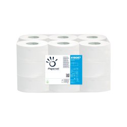 Papel Higiénico (Jumbo) 120mts 2Fls 31g Papernet 12un 650422428